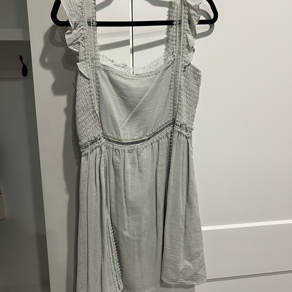 Altar'd State Mint Green Mini Dress